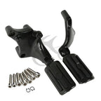 Footrests Pegs with Mounting Bracket for Harley Davidson 883 Sportster (2014–2020)