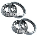 Set of 2 Rear Outer Wheel Bearings Timken for Dodge Colt Hyundai Excel (FWD)