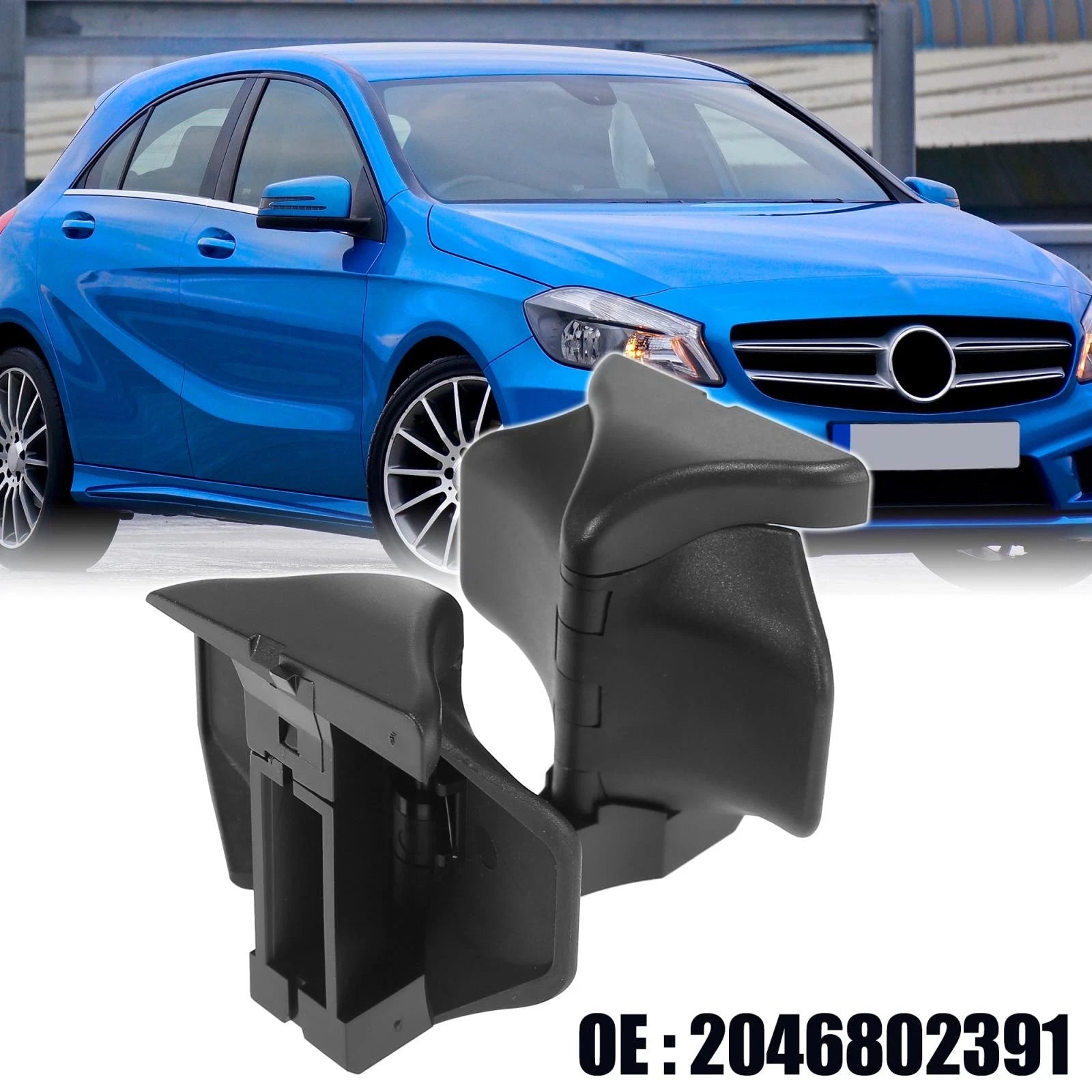 Center Console Cup Holder Divider for Mercedes-Benz C200 C350 E350 (2010–2015) 2046802391