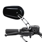8mm Rear Black View Mirrors for Harley Touring Road King Street Glide Ultra
