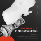 Brake Master Cylinder with Sensor for Toyota Corolla Matrix (2009-2013)