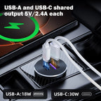 USB Power Inlet 12V 24V PD3.0 30W for Camper Trailer Car Van Boat