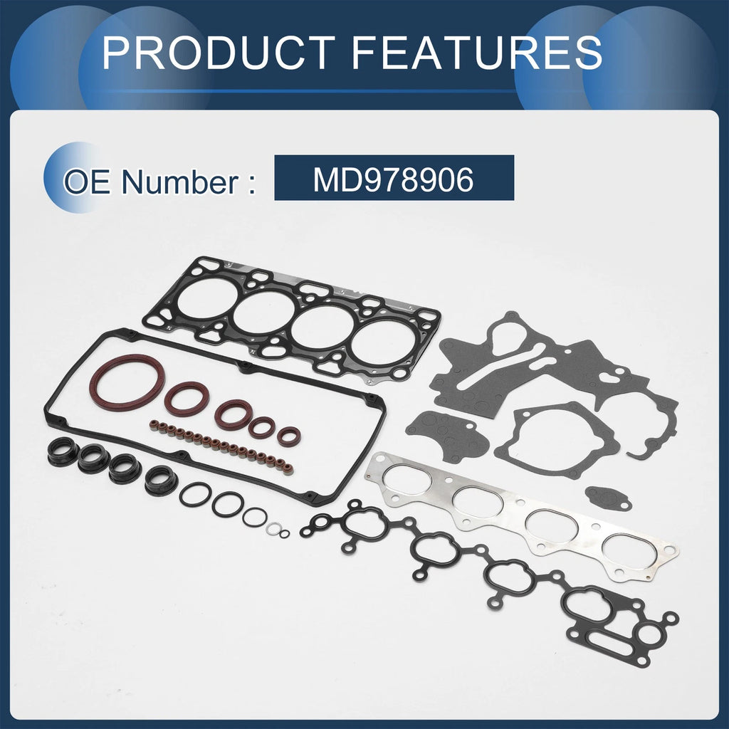 Cylinder Head Gasket Kit No.MD978906 for Mitsubishi 4G64 (1991–1996)