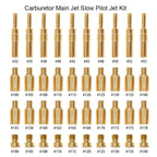 30Pcs Carburetor Main Jet & 10Pcs Slow Pilot Jet for PWK Keihin CVK OKO KOSO