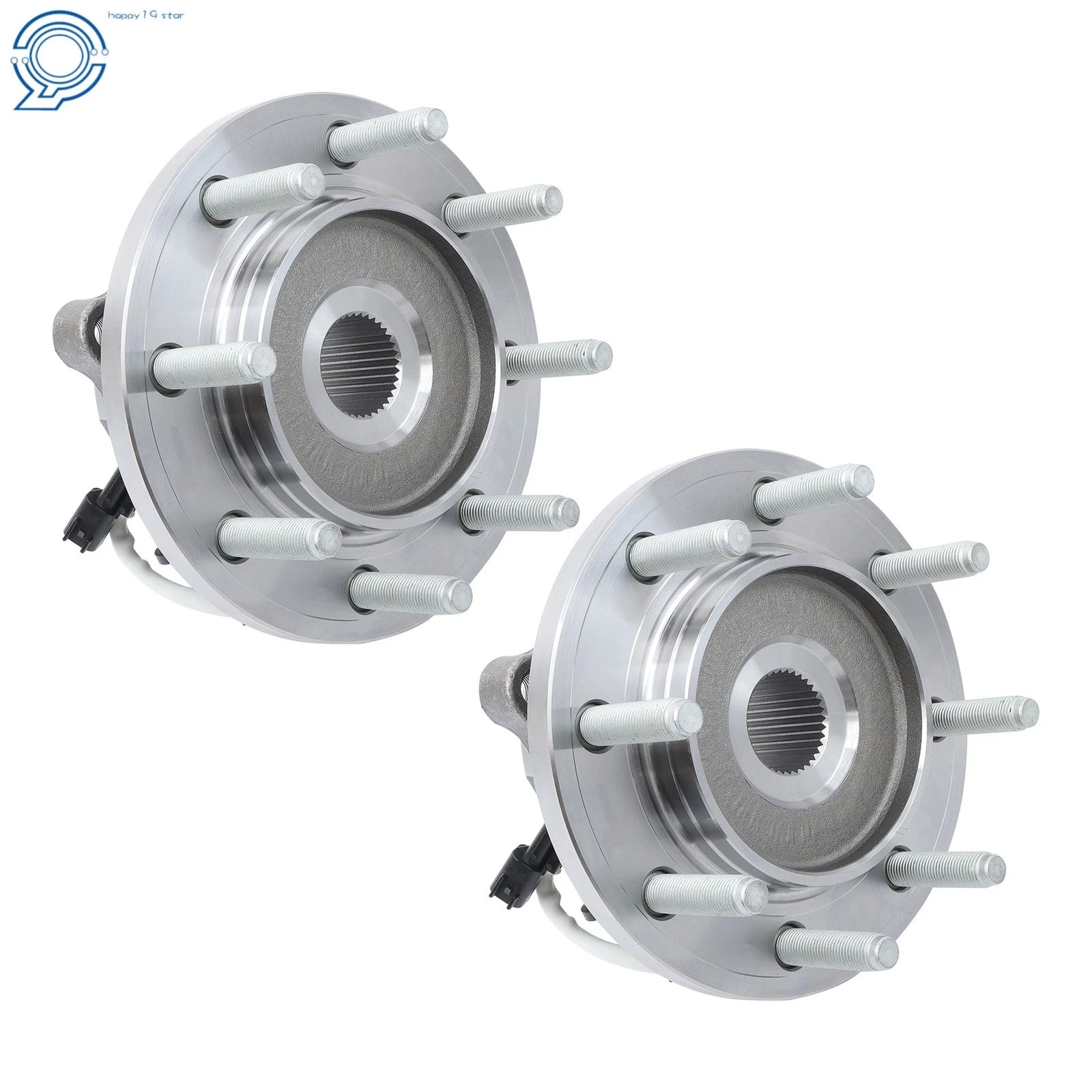 2 Front Wheel Hub Bearings for Ram 2500 3500 (2014-2018)