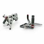 Rearset Foot Pegs for Suzuki GSXR 1000 (2005–2006) Gray T9