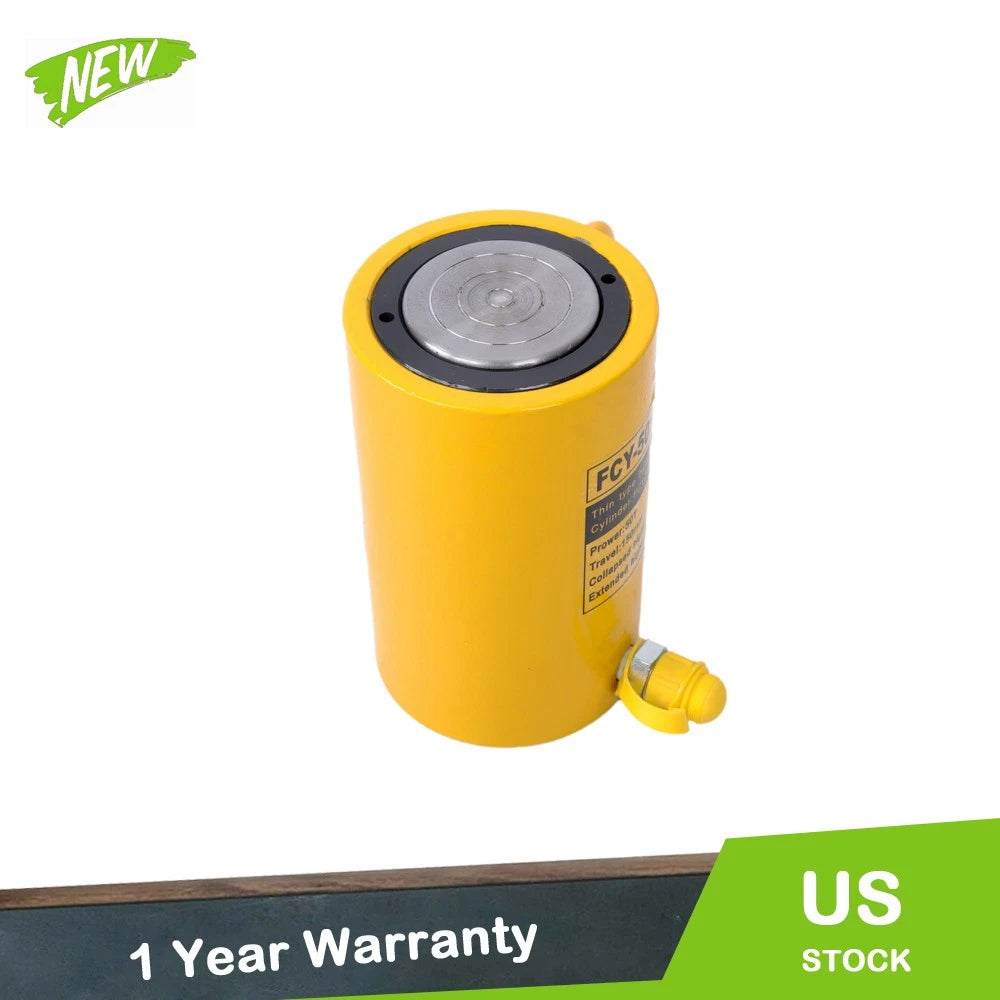 Hydraulic Ram Cylinder Jack for Heavy Equipment (50 Ton, 6 Inch Stroke)