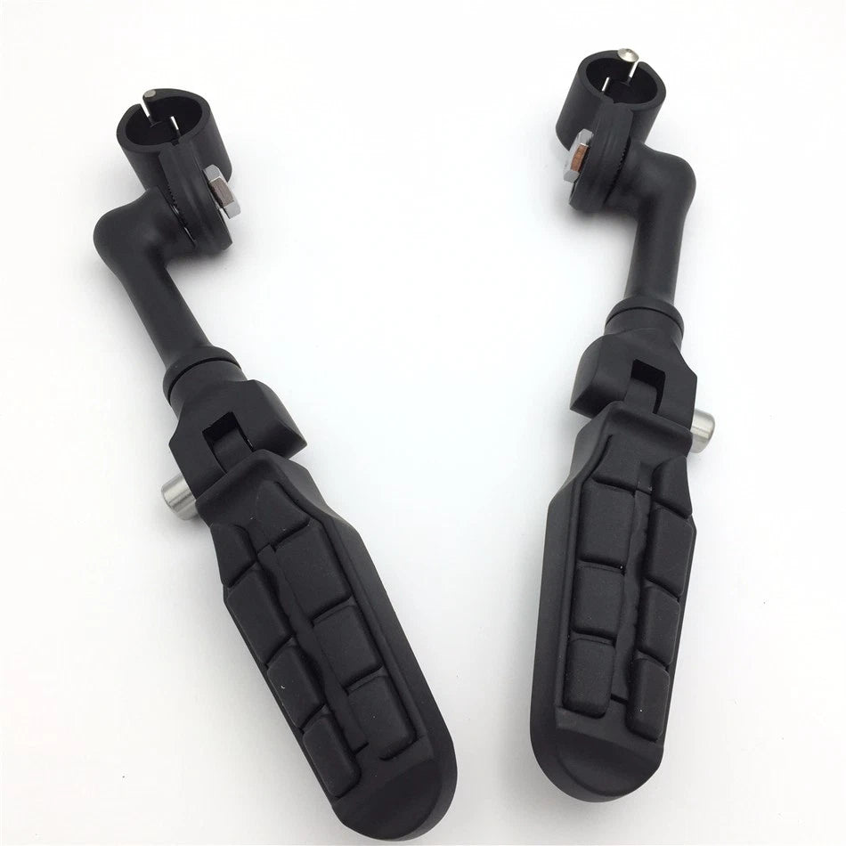 1.5" Black Long Foot Peg for Honda GoldWing VTX1300 Shadow Valkyrie (2001–2008)