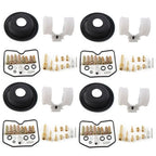 4X Carburetor Repair Rebuild Kit for Kawasaki Zephyr ZR750H ZR-7 ZR-7S (1991–2000)