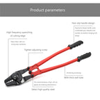 24" Hand Swager Tool for Wire Rope Cable Swage 1/16"-3/16"