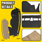 Leather Dashboard Cover for Hyundai Sonata (2011–2014)