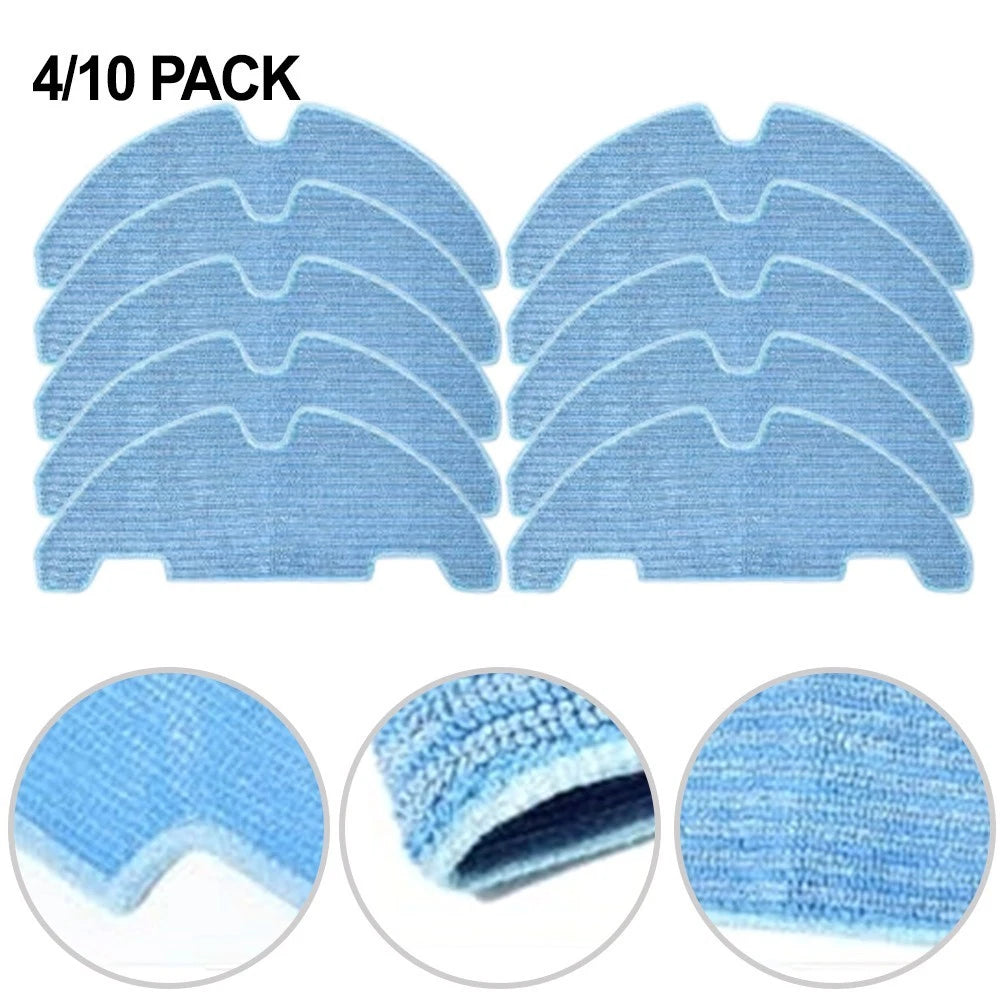 Set of 4 Mop Pads for Lefant M330 Pro Robot Vacuum Cleaner