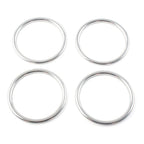 AC Air Condition Vent Outlet Inner Ring Trim for Audi A1 S1 8X (2010–2018) Silver