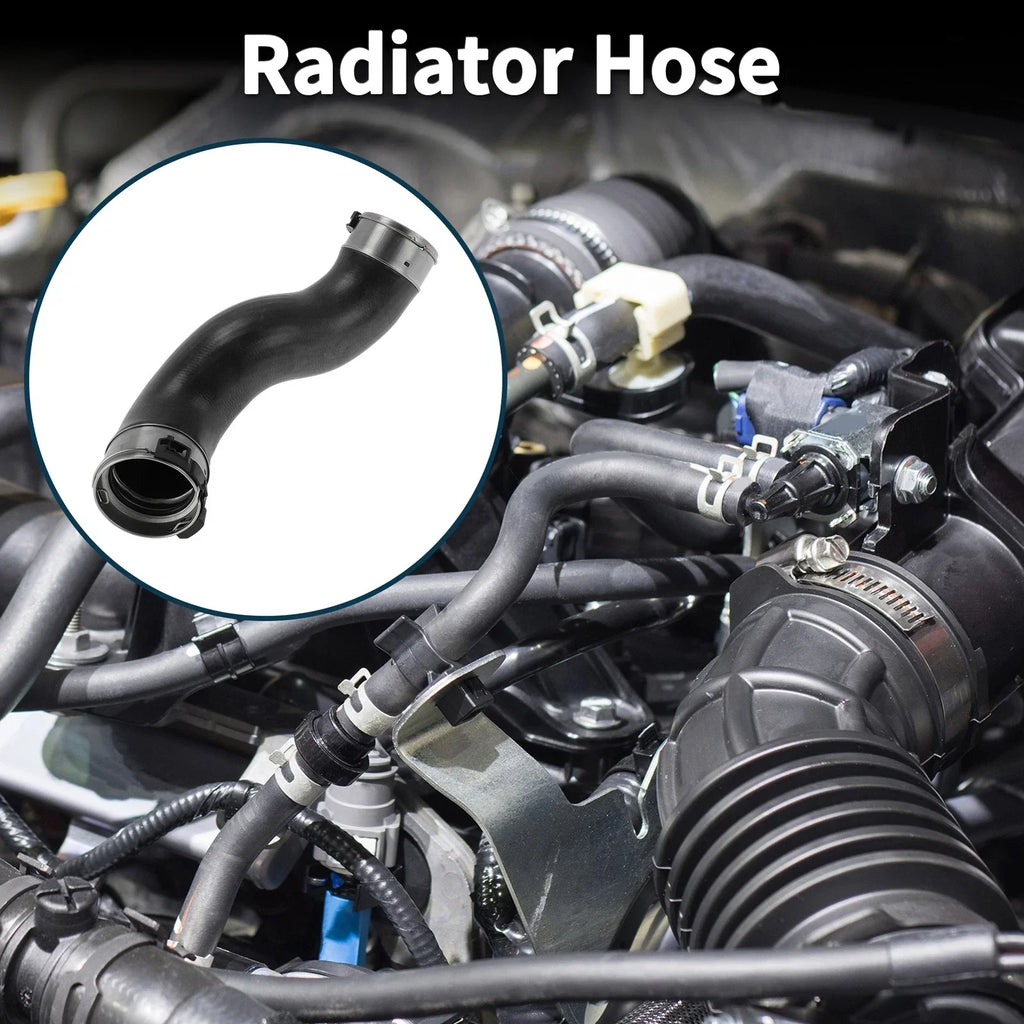 Radiator Hose & Intake Pipe for BMW 5 Series F07 (2009 - 2017) Black