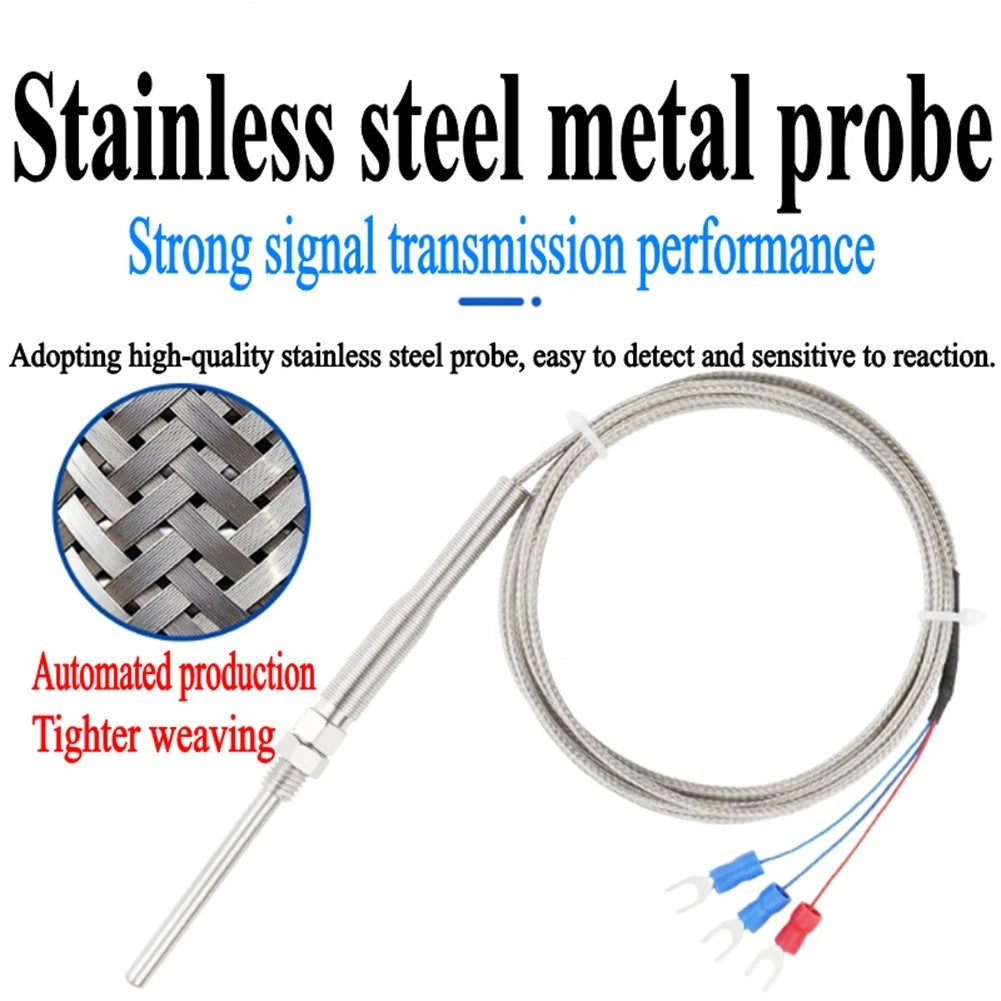 Stainless Steel Probe Thermocouple for Machinery and Textile Industries