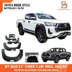 8.5" Fender Flare Arch for Toyota Hilux Ute 4x4 (2021-2023)