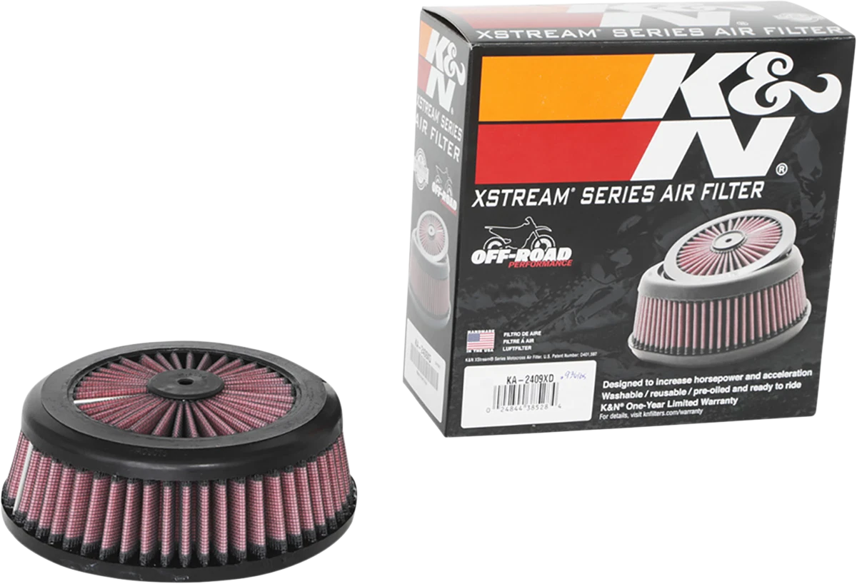 K&N High-Flow Air Filter for Kawasaki KA-2409XD