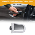 Exterior Door Handle Cover Trim for Chevrolet Malibu (2016–2018) Grey ABS
