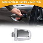 Exterior Door Handle Cover Trim for Chevrolet Malibu (2016–2018) Grey ABS