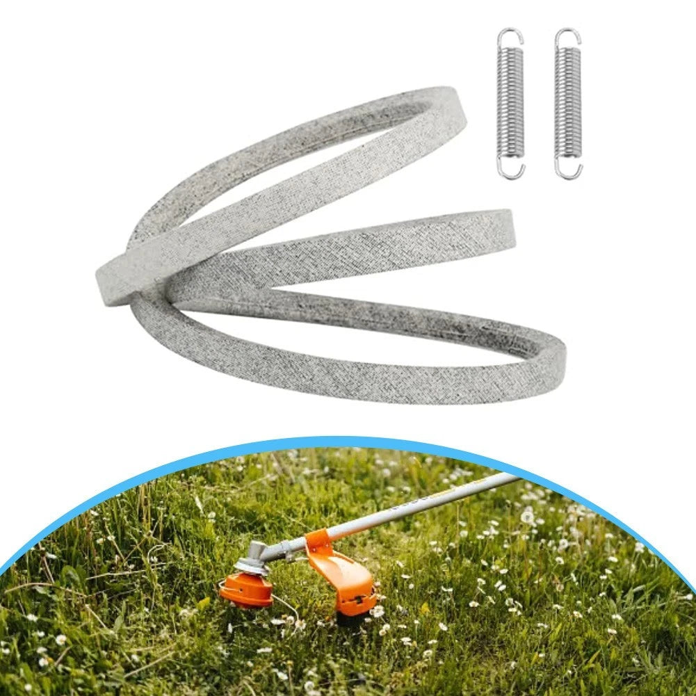Drive Belt 607400 & Idler Springs for Hustler Lawn Mowers