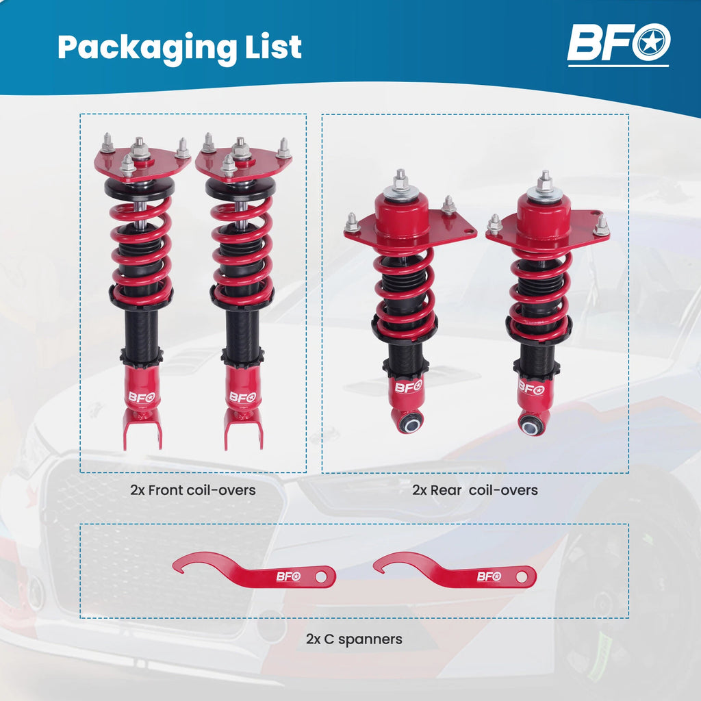 Coilover Suspension Lowering Kit for Mazda RX8 (2004–2011)