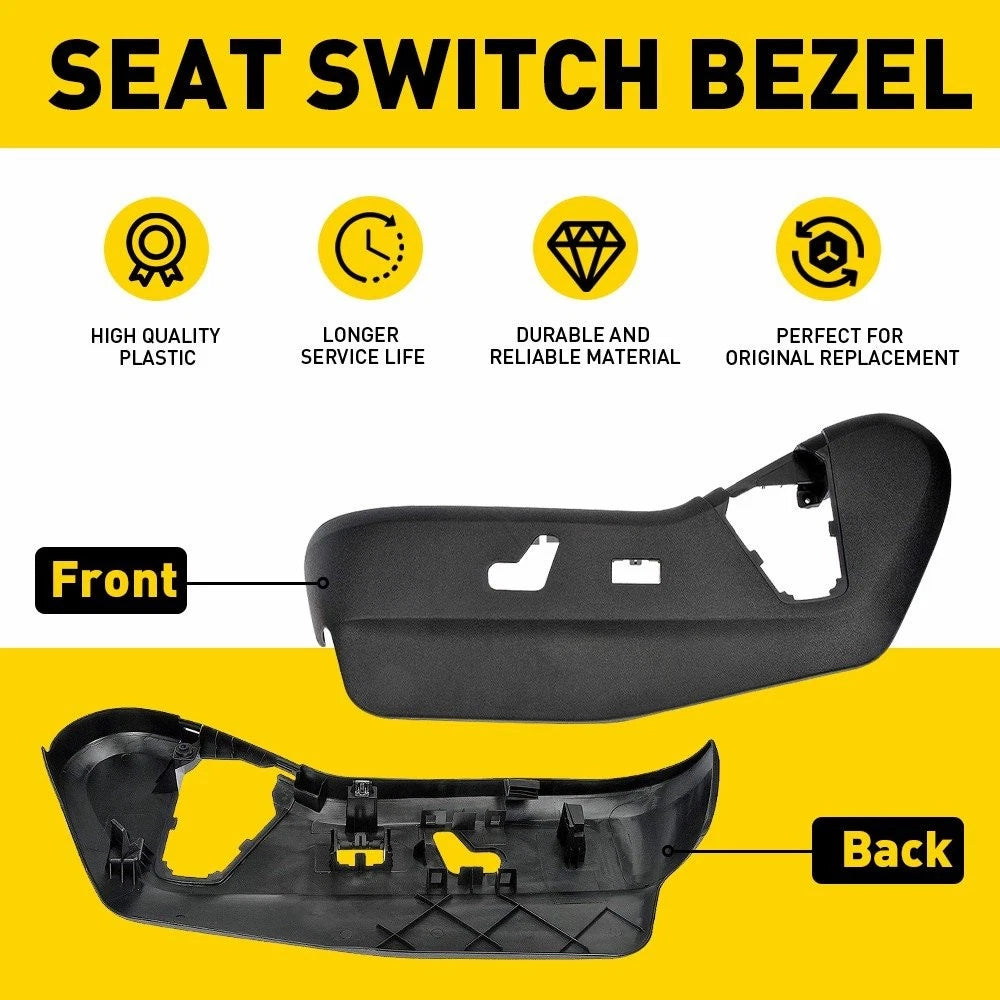 Power Seat Outboard Bezel Shield for Town & Country Grand Caravan