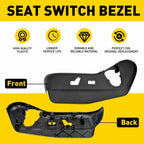 Power Seat Outboard Bezel Shield for Town & Country Grand Caravan