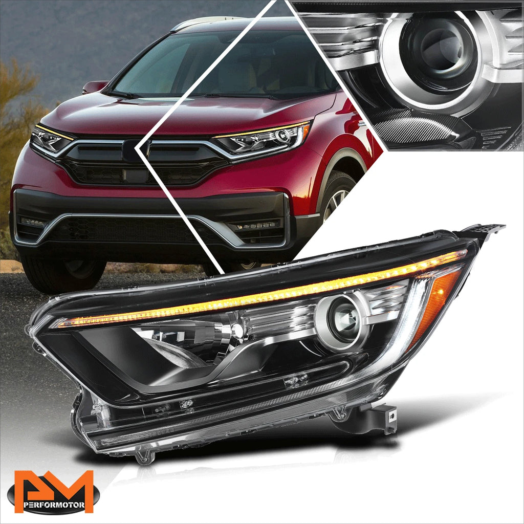 Left LED DRL Turn Signal Projector Headlight for Honda CR-V (2017–2022)