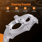 Steering Knuckle Assembly for Audi A4 B8 (2007–2015)