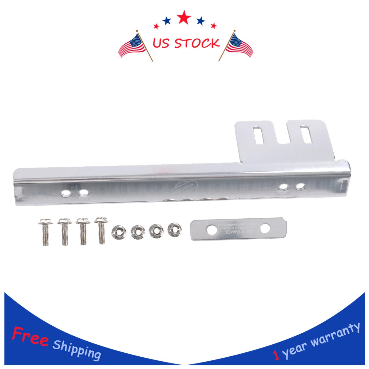 License Plate Mount Relocator Bracket for Universal Fit (All Years)