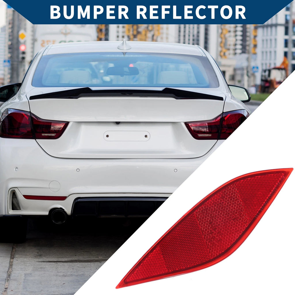 Rear Left Bumper Reflector No. 8192047030 for Toyota Prius (2019–2022) Red