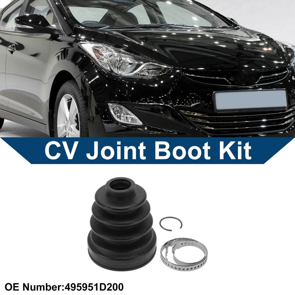 Inner CV Joint Boot Kit w/ Clamps for Hyundai Tucson (2010-2013)