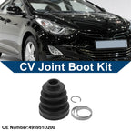 Inner CV Joint Boot Kit w/ Clamps for Hyundai Tucson (2010-2013)