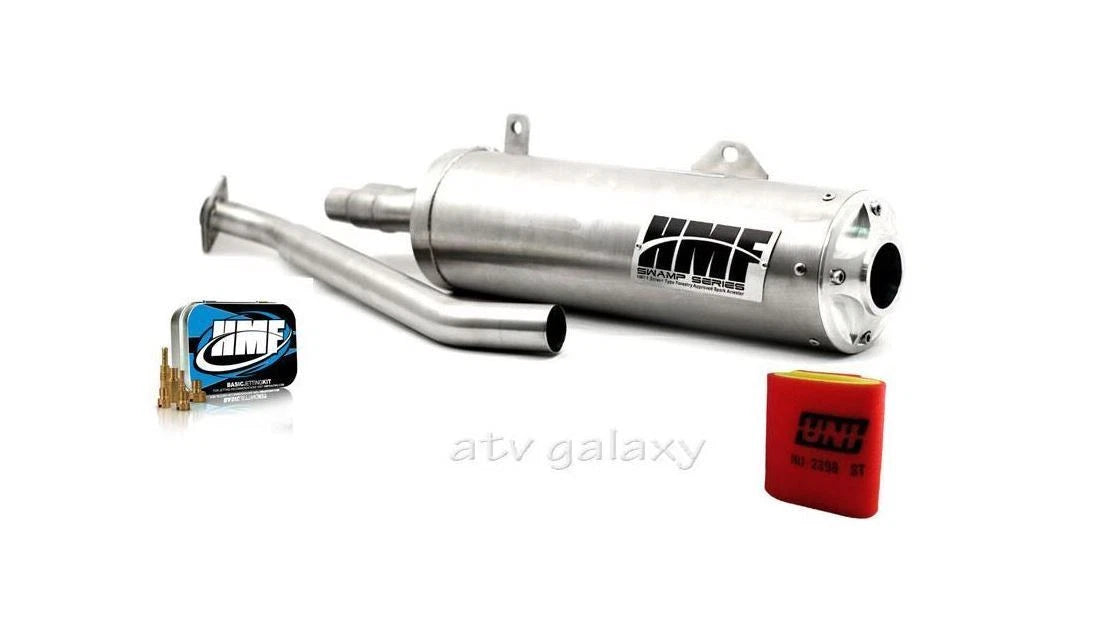 HMF Titan Slip On Exhaust + Jet Kit + Uni Air Filter for Kawasaki Brute Force 750 (2005–2023)