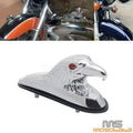 Motorcycle Front Fender Eagle Head Ornament for Harley Davidson, Suzuki