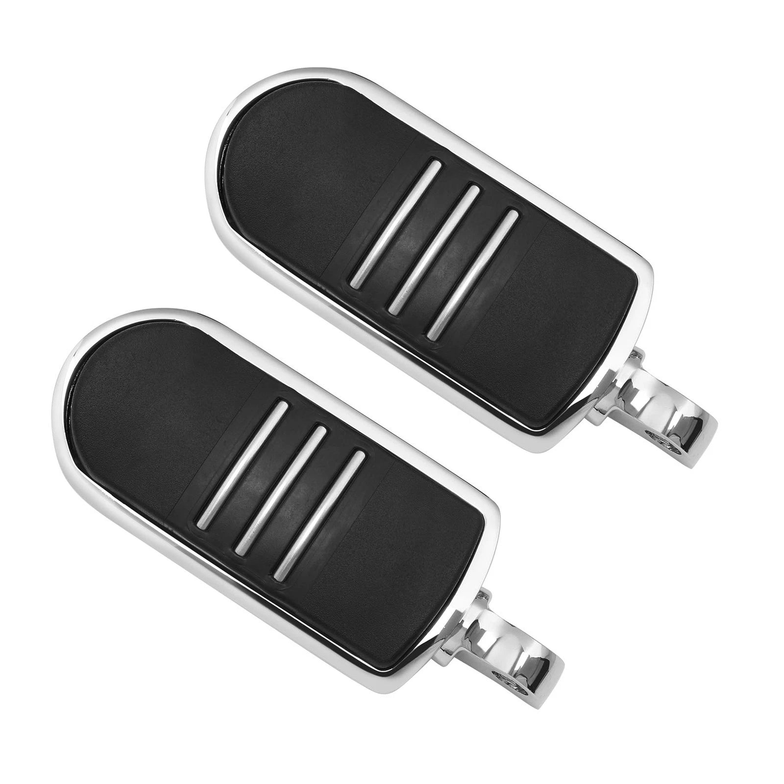 Chrome Male Mount Highway Foot Pegs for Harley Dyna (2006–2023)