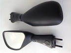 Black Racing Mirrors for Kawasaki Ninja ZX6R (1998–2002), ZX9R (1998–2003), 650R (2006–2008)