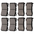 Front and Rear Brake Pads for Cadillac CTS V8 (2004–2007) STS V6 (2005–2011)