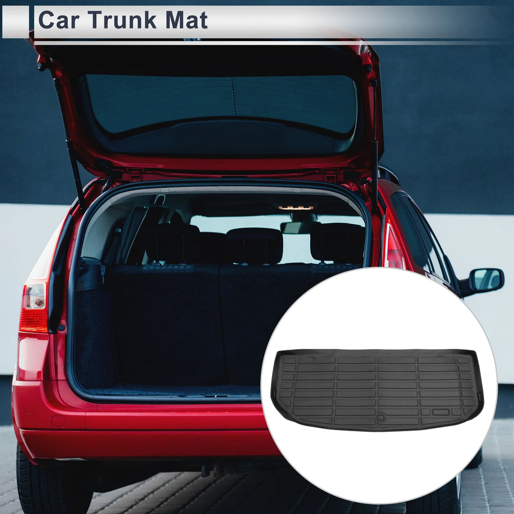 Cargo Liner Rear Trunk Mat for Hyundai Palisade (2020–2024) TPE Long Grid