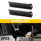LED Side Indicator Mirror Turn Signal Light Smoke for Ford F-150 Raptor (2010–2014)