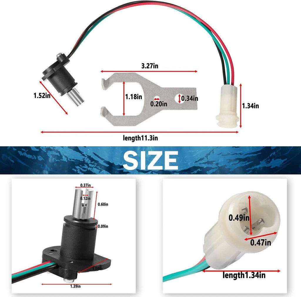 Tilt Trim Sender Sensor Kit for Volvo Penta DP SX (22314183, 873531)