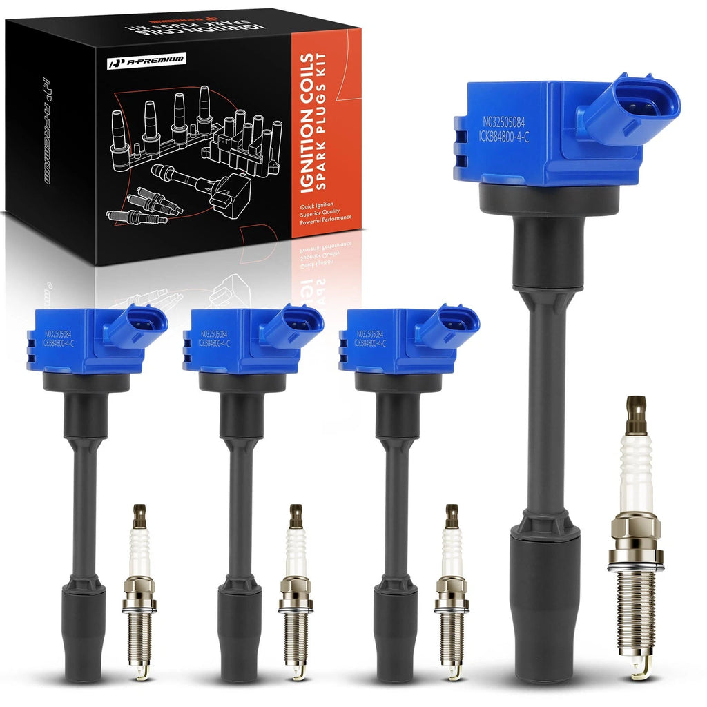 4x Ignition Coils & 4x Iridium Spark Plugs for Toyota Camry/RAV4 (2018-2024)