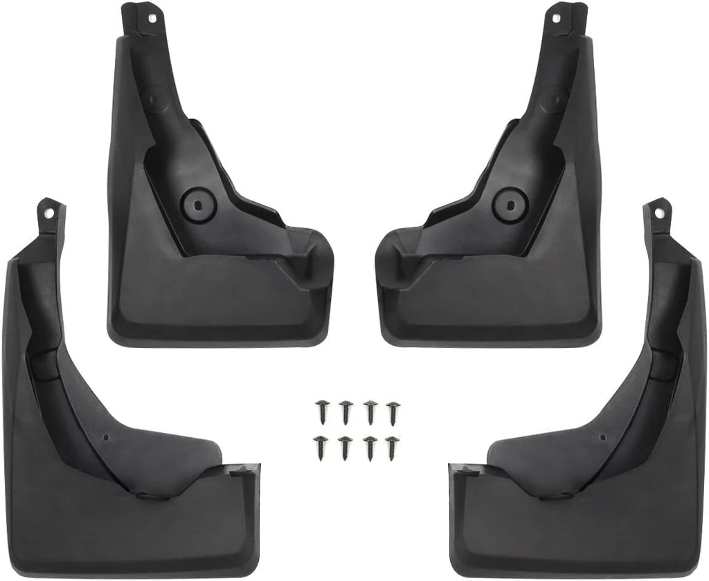 Mud Flaps Splash Guards Molded Front Rear for Toyota RAV4 (2019–2022)