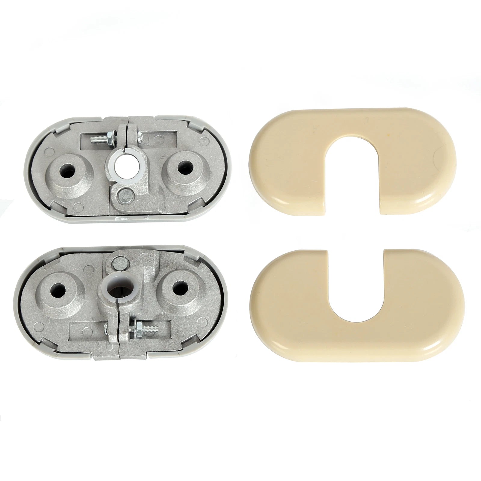 Pair Sun Visor Repair Kit for Ford Explorer (2002–2005) 924279 924280