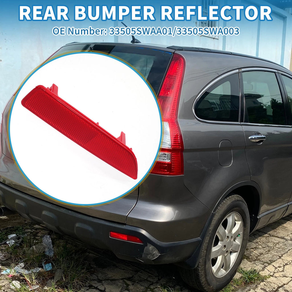 Rear Right Side Bumper Reflector No. 33505SWAA01 for Honda Crosstour (2013–2015)