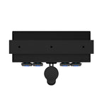 4 Button LED Rocker Switch Box with QC3.0 PD 18W USB Charger for Car Boat