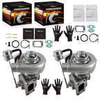 2PC Billet T04E T3 Turbo Compressor 48.1 Trim 420+hp Stage 3 for