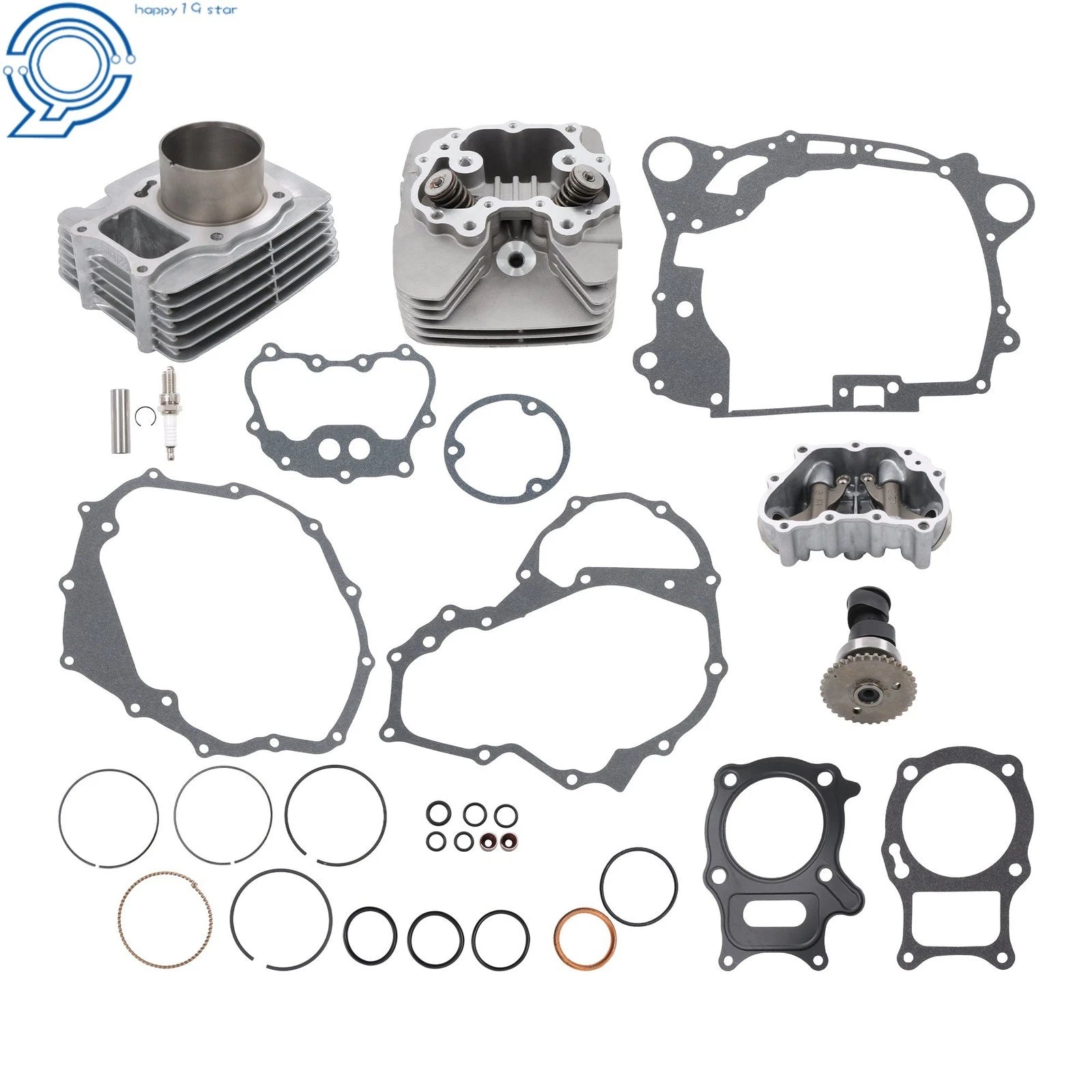 Engine Cylinder Head Cover for Honda TRX250EX SporTrax 250 (2002–2023)