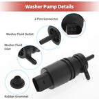 Windshield Washer Pump w/ Grommet for Buick Regal (No. 13250356)