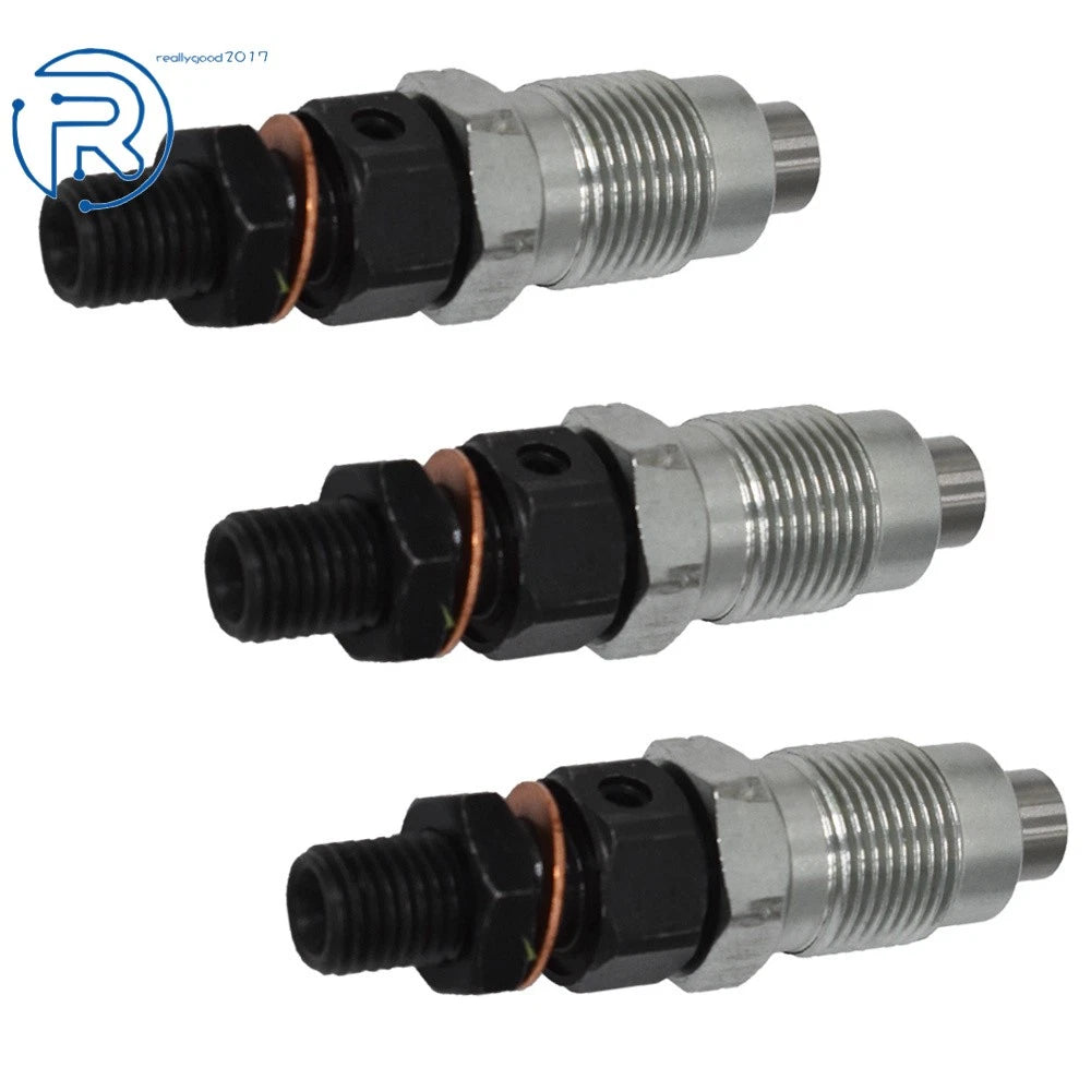 3X Fuel Injectors for Kubota D722
